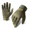 Protective Gloves Full Finger M Size Microfiber Leather Breathable Wind Proof Riding Gloves for Outdoor Training OD