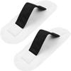 2PCS Kayak Carry Handle Inflatable Boats PVC Strap Handle Patches For Armrest - White
