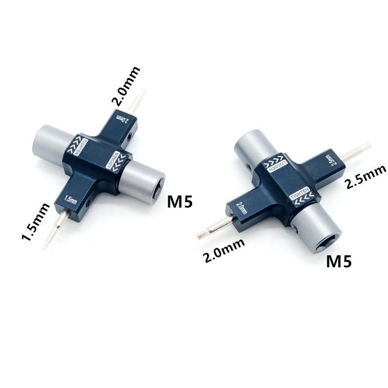 1Pcs Rc Fpv Racing Drone M5 Screw Nut Wrench With Built In One Way Bearing Screwdriver Release Propeller Motor Tool