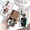 Чехол для телефона Horimiya Izumi Miyamura для Samsung Galaxy A73,A72,A71,A70,A53,A52,A51, Мягкий силиконовый черный чехол