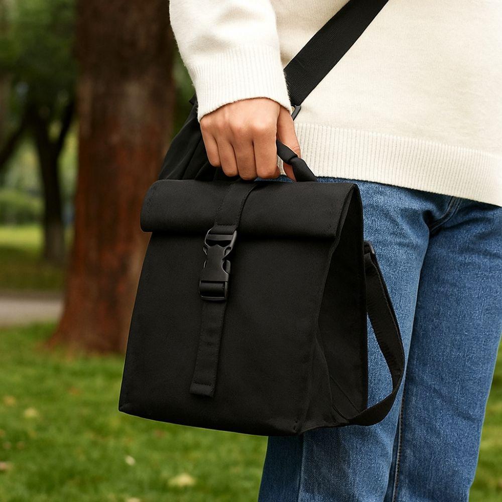 Adjustable Shoulder Strap Insulated Lunch Bag Portable Insulated Meal Container Picnic Bag  Work