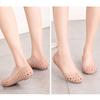 Summer Hollow Nurse Jelly Shoes Ladies Non-slip Flat Beach Shoes Mother Hole Sandals