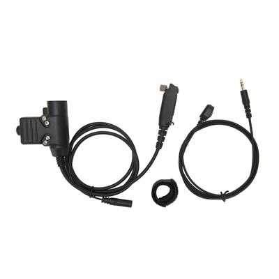 U94 PTT Plug and Play гарнитура PTT адаптер с микрофоном на палец для Sepura Stp8000 Stp8030 Stp8035