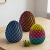 3D-печатная крутящаяся игрушка-яйцо Снятие стресса Спиральное пасхальное яйцо Драконье яйцо Офисный настольный фиджет-игрушка Наполнители для пасхальной корзины Сувениры для вечеринки