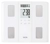 Body Composition Scale, 50g, Made In Japan, White, BC-331 WH, Double LCD Display for Easy Reading, Stand-Up Storage