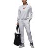 (WMNS) Air Jordan Brooklyn Fleece Crew Neck Sweatshirt Asia Sizing 'White' Women's HV9371-100
