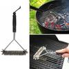 Barbecue Grill BBQ Brush Clean Tool Grill Accessories Stainless Steel Bristles Non-stick Cleaning Brushes Barbecue Accessories