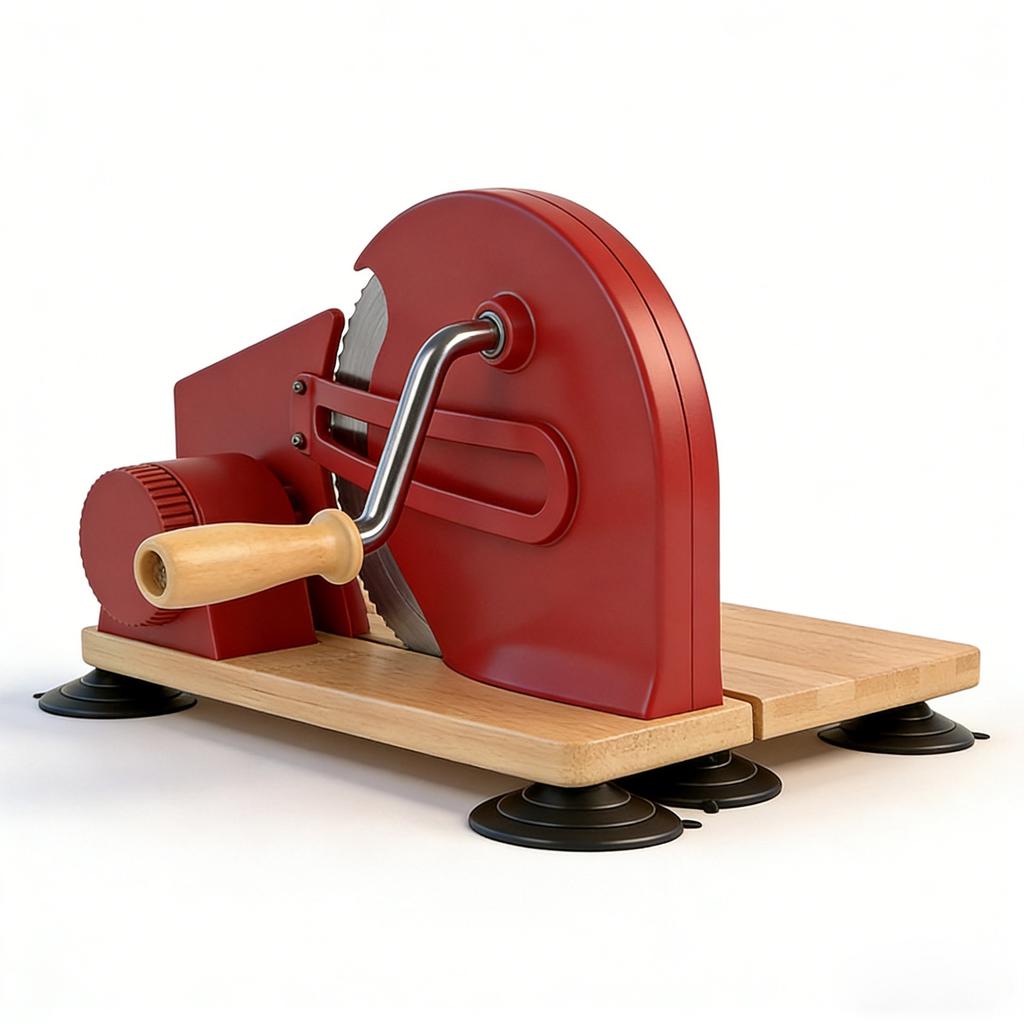 Ручная хлеборезка для домашнего хлеба на закваске Инструмент для нарезки с ручным приводом Равномерная нарезка по толщине Нержавеющая сталь