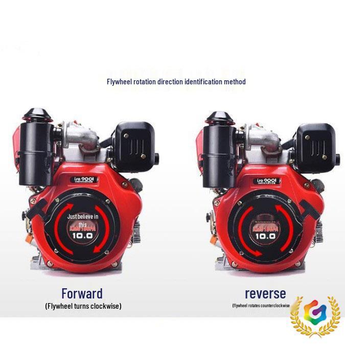 Diesel Engine Starter for Generator Road Cutter QD114A 414 Motor 168-192F