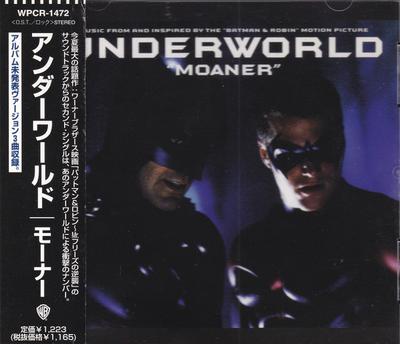 CD OST UNDERWORLD Moaner WPCR1472 WEA JAPAN 1997 Япония Obi Саундтреки Мюзиклы Б/у