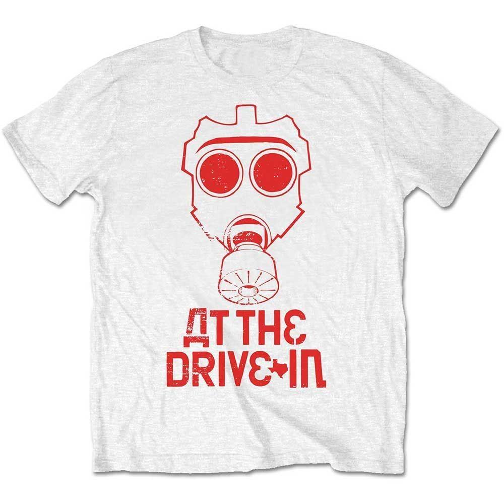 Футболка с графическим принтом At The DriveIn Boombox 100% Хлопок Пост-хардкор Принт Унисекс Ретро Уличная одежда Короткий рукав для фанатов Рока