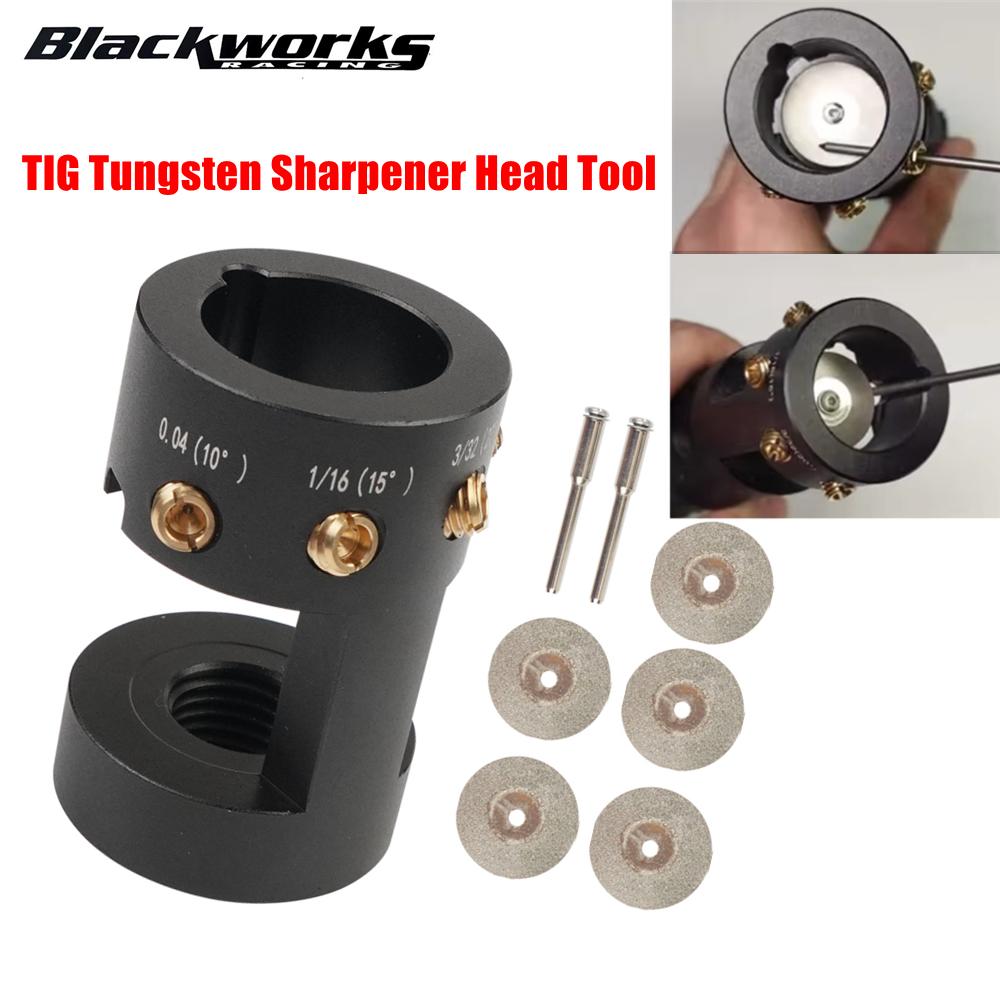 Головка для заточки вольфрамовых электродов TIG, головка для заточки алюминиевых вольфрамовых электродов с режущей прорезью, многоугловая и со смещением