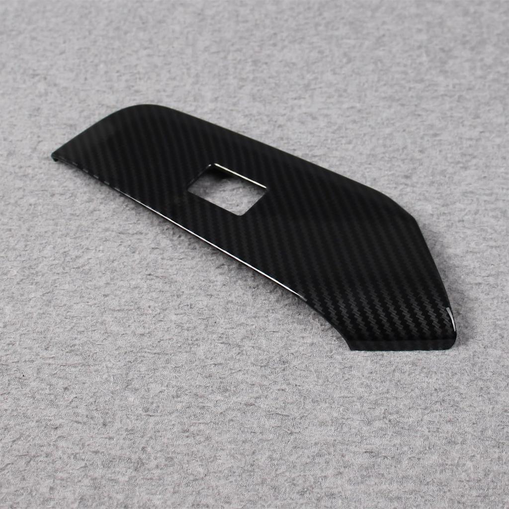 RUIQ Toyota New Prius 60 Series Exclusive Interior Door Window Button Switch Panel Cover Garnish Toyota Prius Exclusive Design Fiber Black (Carbon