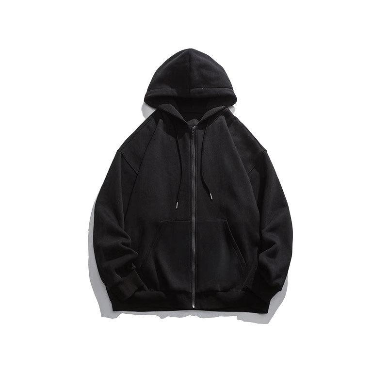 Женская толстовка с капюшоном оверсайз - Новый кардиган свободного кроя весна/осень 2024