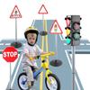 1  Set  Simulation  Traffic  Lights  Toy Traffic Safety Signs Model Scenes Science Education Toys