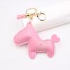 Pink Pony PU Leather Keychain and Bag Pendant - Year of the Horse Edition