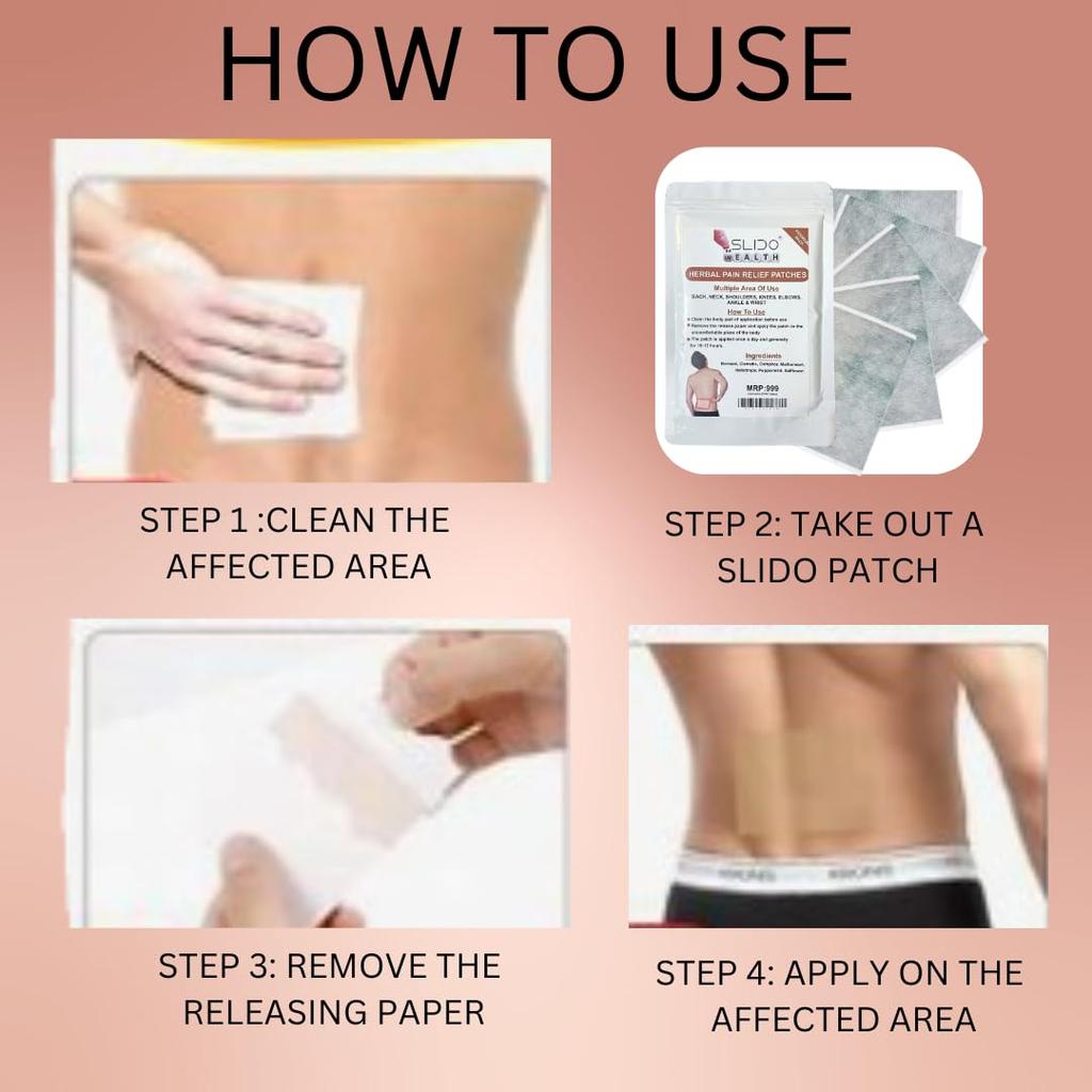 Травяной пластырь для снятия боли УПАКОВКА ИЗ 8 XL-ПЛАСТЫРЕЙ