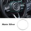 For Mazda CX-8 CX8 2016 2017 2018    Car Sticker Ornament Inner Steering Wheel Interior Kit Trim Frame Cover Parts