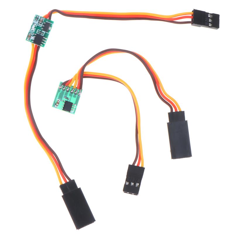 Mini Servo Inverter Reverse Servo Signal Reverser Switch Cable Jr Futaba 5-6V 3.6-24V For Rc Plane Car Boat