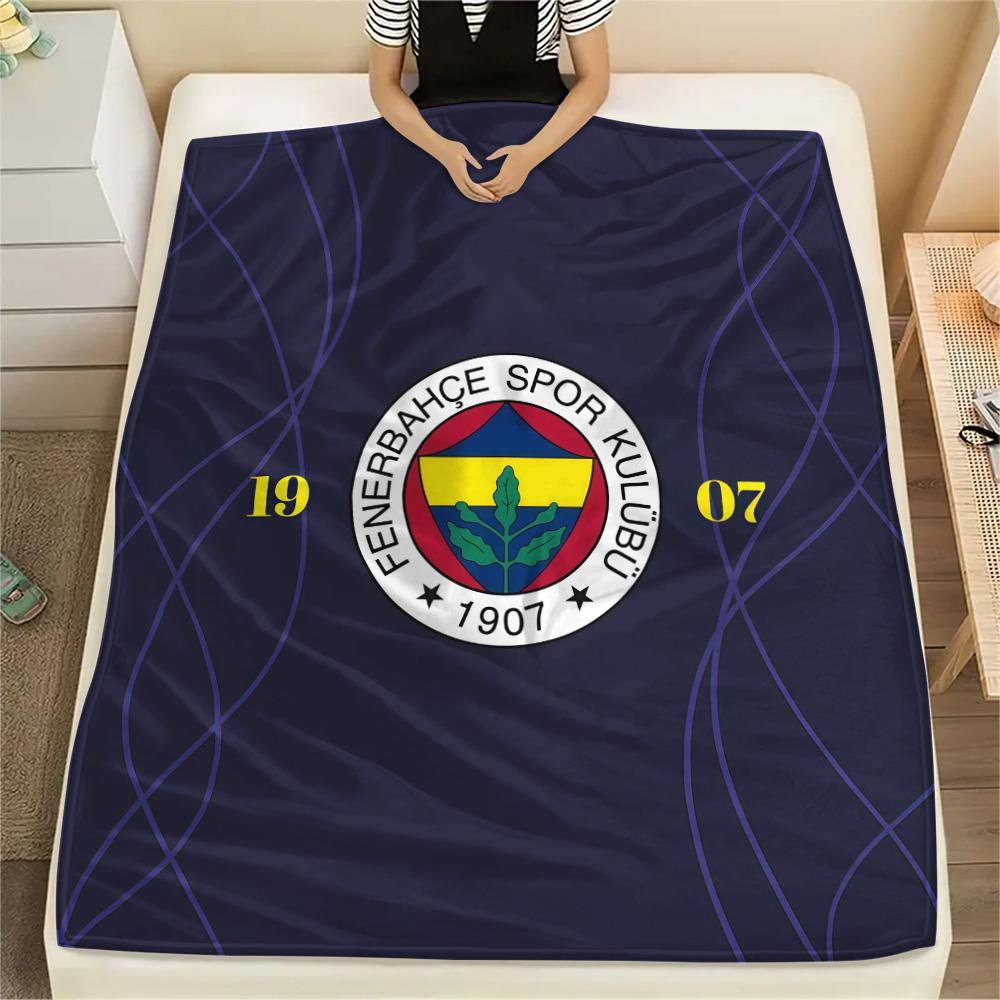 Fenerbahce Flannel Blanket, High quality Comfortable for All Seasons, Home Decor, Warmth and Comfort