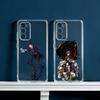 Черный Чехол для Телефона Аниме B-ButlerS Для Samsung Galaxy S24 S25 S23 S22 S21 Plus S24 S25 Прозрачный Чехол