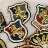Самоклеящаяся вышитая тканевая нашивка для одежды и кепок