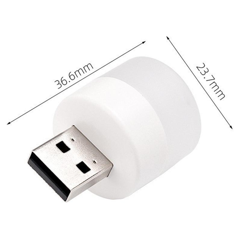 Мини USB-лампа 5 В 1 Вт супер яркая защита глаз книжный светильник компьютер мобильный зарядка USB маленький светодиодный ночник