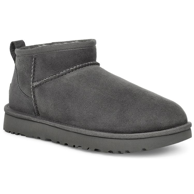 UGG Классические ультрамини ботинки серые женские кроссовки 1116109-GREY