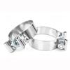 40-76mm Pipe Connection Hoop Stainless Steel Steel Pipe Clamp Strong Exhaust Pipe Clamp