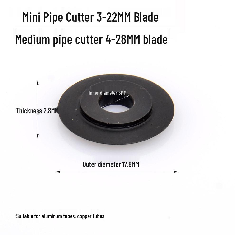Premium Pipe Cutter: Efficient for Copper, Aluminum, and Stainless Steel Tubes. Labor-Saving Design.