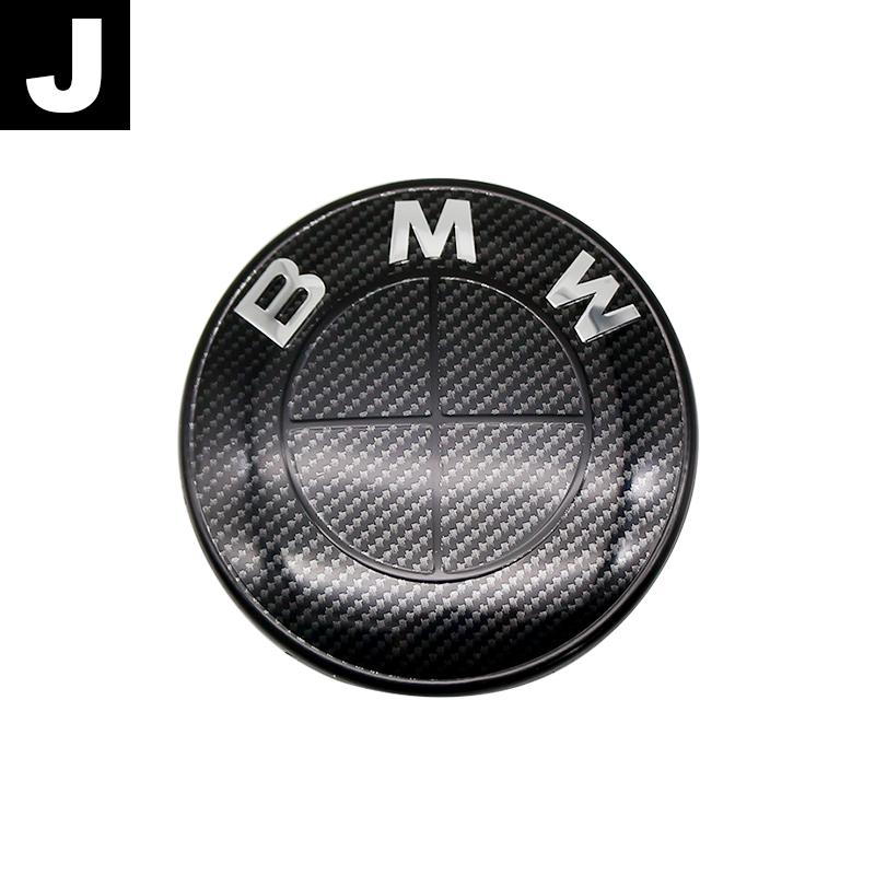 DSJW3 ABS Original Replacement Car Front Grille Badge Replacement Trunk Car Logo Badge For BMW X3 X4 F39 F48 G01 E84 Car Modification