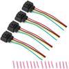 16 Pack of Vw Ignition Coil Connector Plug Harness Compatible with Volkswagen Vw Passat