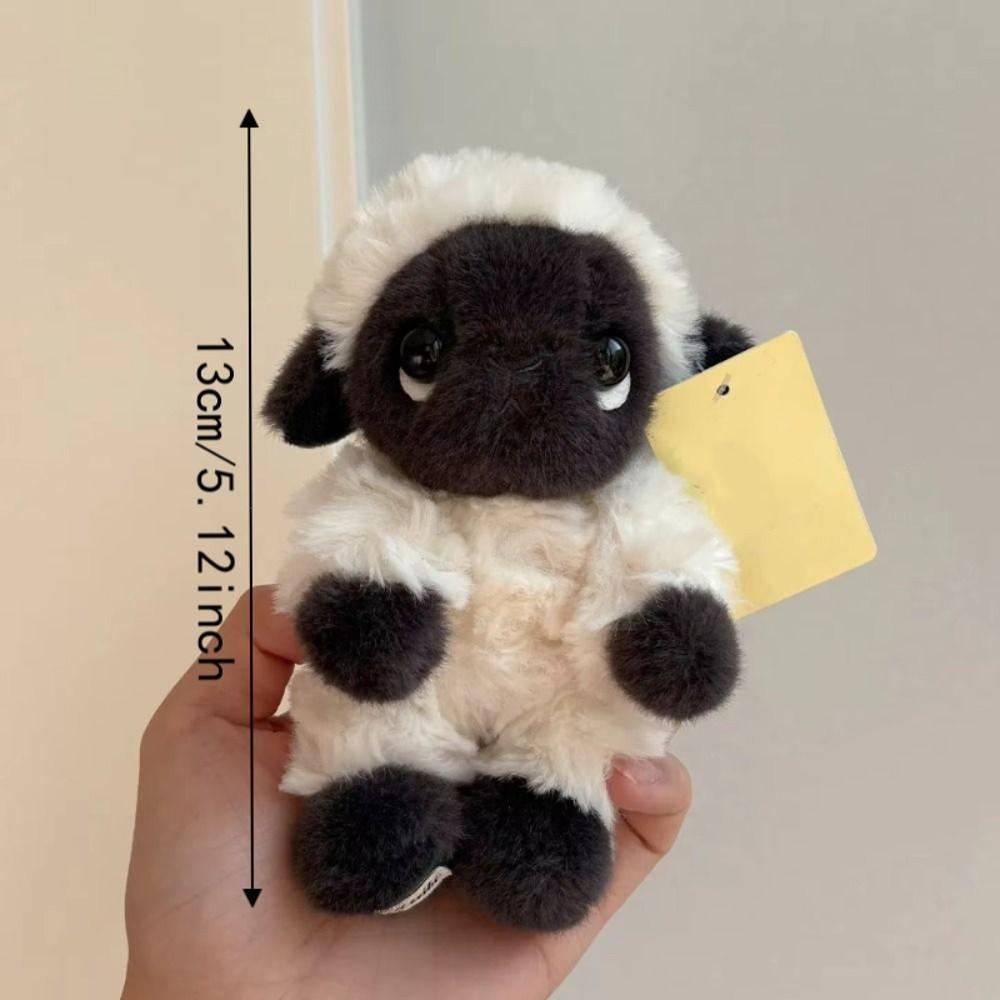 Black Face Valais Blacknose Sheep Doll Stuffed Animal Lamb Plushie Sheep Plush Keychain  Kids Toy