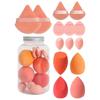 14-Piece Beauty Sponge Set: Super Soft, Dual-Use Makeup Sponges