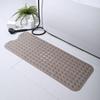 PVC Bathroom Anti-Slip Mat with Suction Cups, 100x40 Cm, for Bathtubs