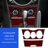 For Mazda RX-8 2004 2005 2006-2011 AC Knob & Storage Box Real Carbon Fiber Anti-Scratch Wear Resistant Interior Car Accessories