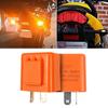 2024 New 1pcs Motorcycle Turn Signal Flasher LED Flasher High Power LED Turn Signal Flasher Explosion Speed Adjustable