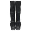 UGG Classic Ultra Tall Warm Fashion Zipper Snow Boots Women Boots Black 1134631-BLK