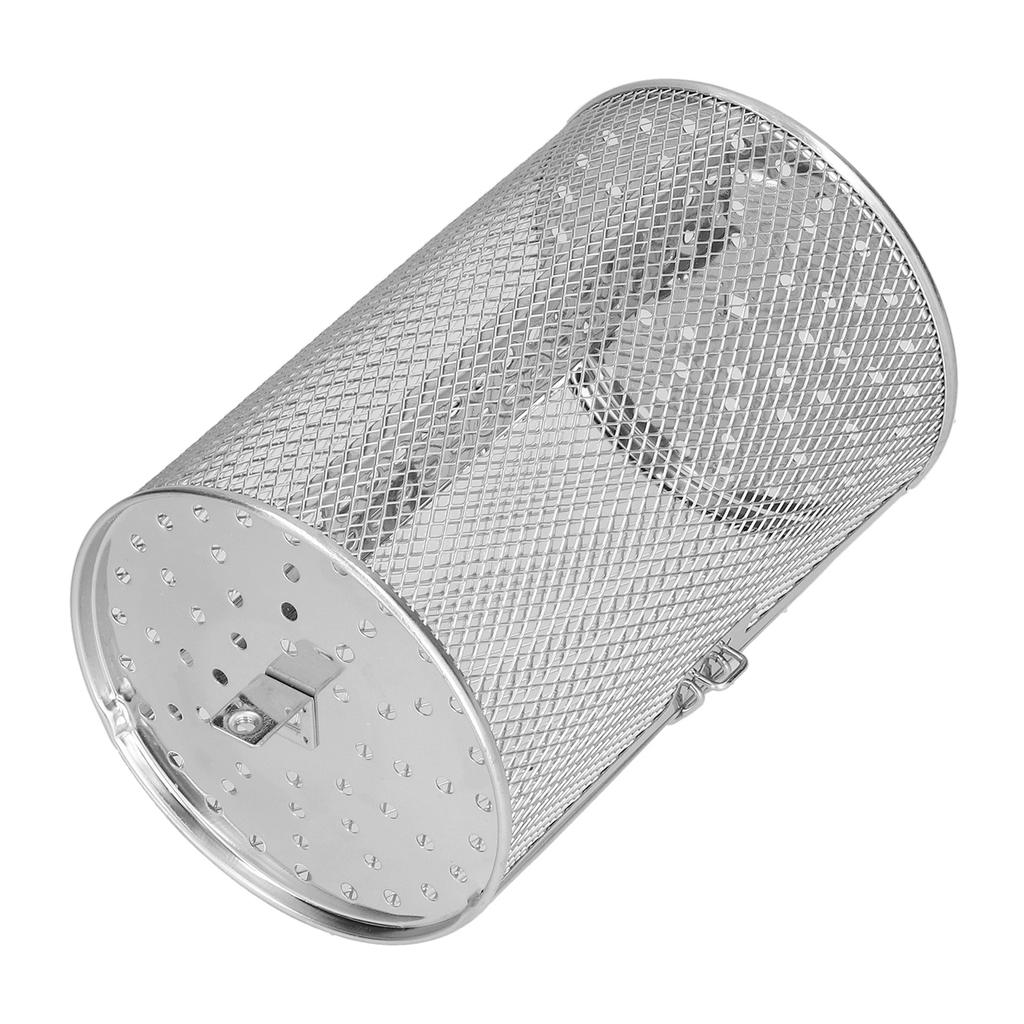 360 Degree Rotatable Fryer Basket Stainless Steel Baking Tool for Kitchen Electric Oven 12x12x18cm