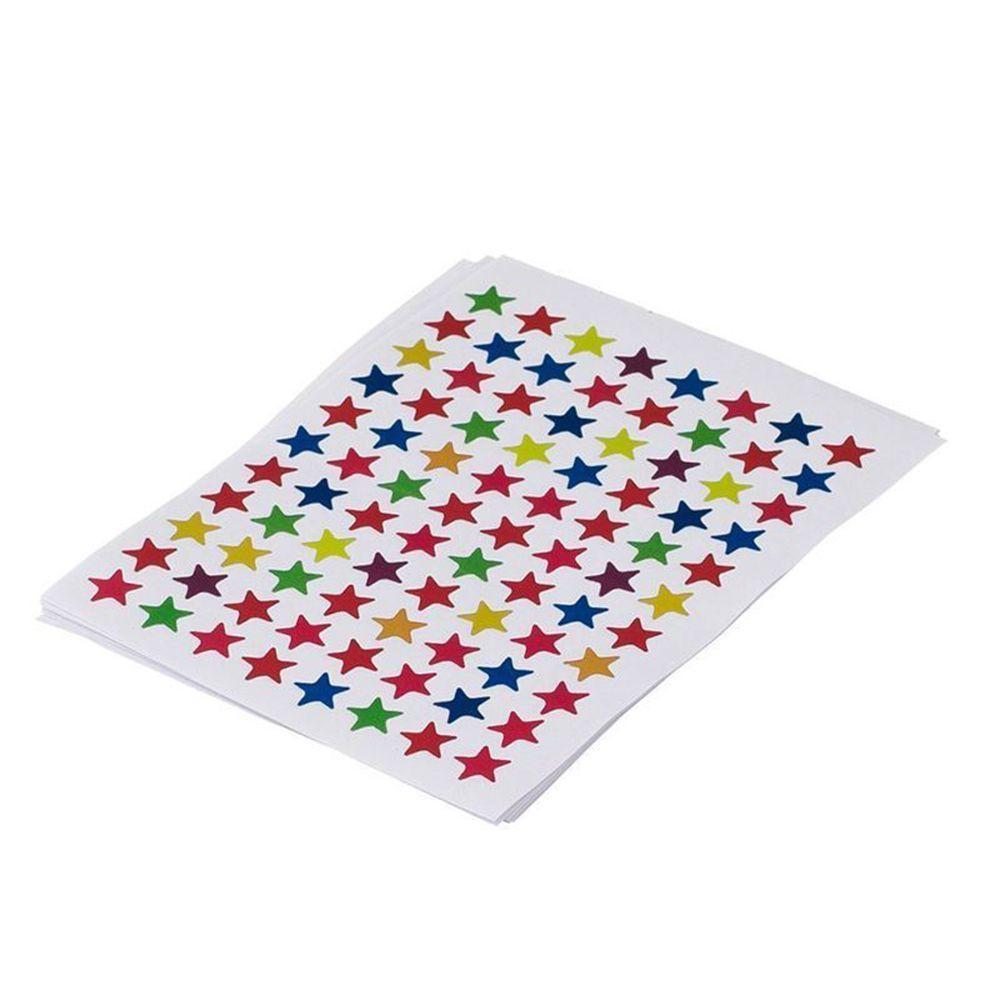 Hot Homework DIY Craft for School Children Star Shape Stickers Labels Teacher Reward Kids