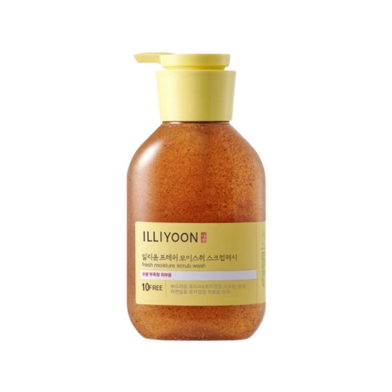 ILLIYOON Fresh Moisture Scrub Wash Exfoliating Body Cleanser 400ml
