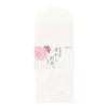 Midori Envelope Vertical Watermark Japanese Paper Pink Bouquet Pattern 20484006