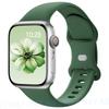 Силиконовый ремешок для Apple Watch 45 мм 44 мм 40 мм 41 мм 49 мм 38 мм 42 мм Correa Браслет iWatch series 6 ultra2 7 8 9 se 44 мм ремешок