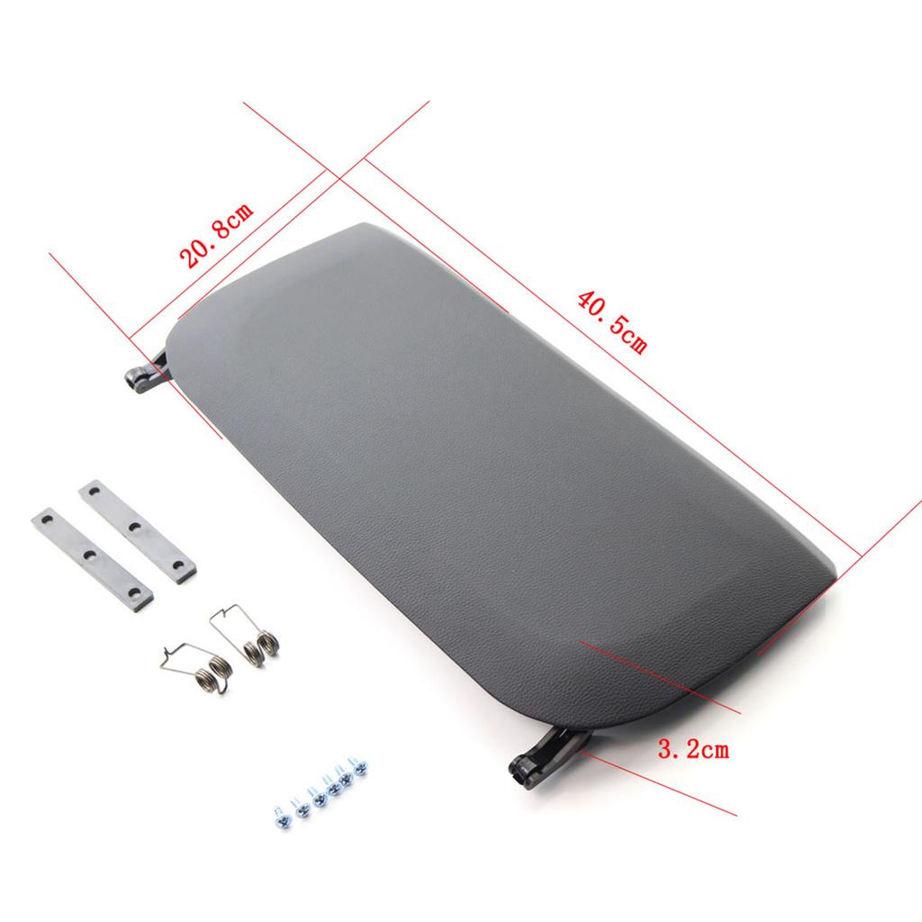 52109173668 Front Seat Backrest Storage Cover for F10 F11 GT F07 5 Series F01 F02 F04 7 Series, PU Leather Seat Back Storage Panel Cover