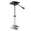 Boat Seat Pedestal Base Mount Kit Stainless Steel Adjustable 400 500mm Thread Rotatable for Yachts Ships Pontoon Bridge