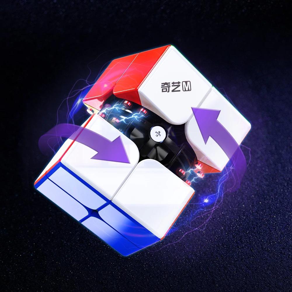 Магический куб Warrior M 2x2x2, Магнитный кубик Рубика 2x2, Скоростной кубик, Cubo Magico, Magic Cubo, Профессиональная скоростная головоломка, Соревнование