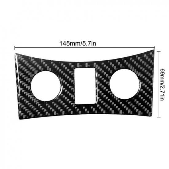 Накладка из углеродного волокна на кнопку подогрева сиденья для интерьера для седана Infiniti G37 10-13