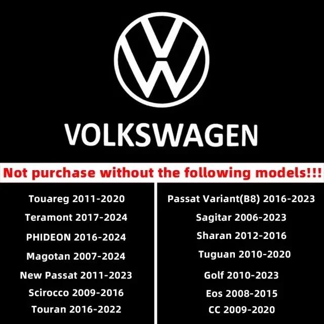2026 Hot For VOLKSWAGEN VW 2Pcs Car Emblem Projection Lamp Door Lights Lights Decoration For VW Golf Touareg Eos CC Passat Varia