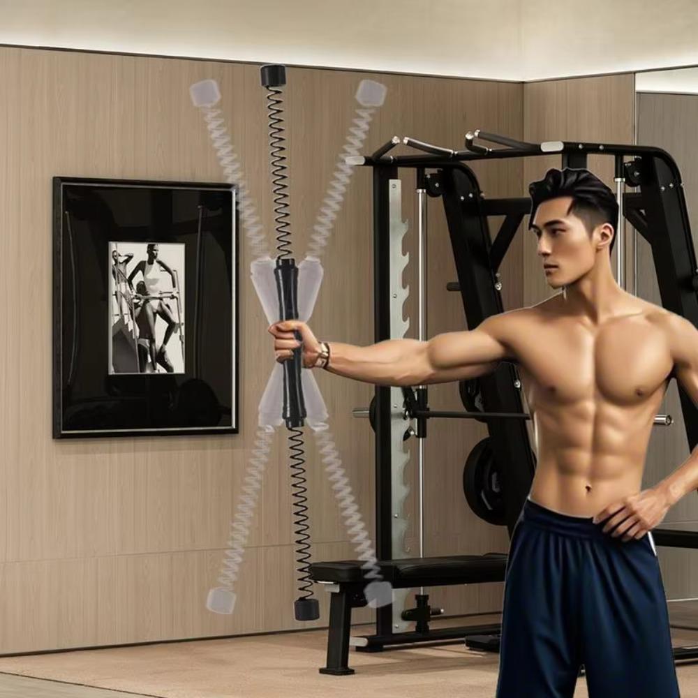 Беспроводной эспандер для тренировки силы с пружинным рычагом