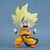 LK Studio Dragon BallZ Wukong SSj3 5.11Inch/13cm Can be Move PVC Roar Sitting posture Mini Favorites Figure hot toys Gifts
